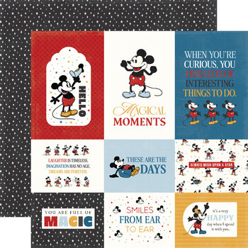 ECHO PARK PAPER ECHO PARK MOUSE AND ME MULTI JOURNALING CARDS 12x12 CARDSTOCK