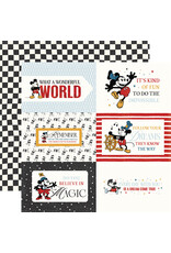 ECHO PARK PAPER ECHO PARK MOUSE AND ME 6x4 JOURNALING CARDS 12x12 CARDSTOCK