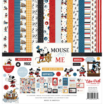 ECHO PARK PAPER ECHO PARK MOUSE AND ME 12x12 COLLECTION KIT