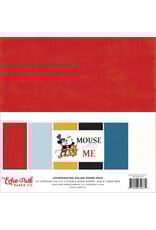 ECHO PARK PAPER ECHO PARK MOUSE AND ME 12x12 SOLIDS PAPER PACK