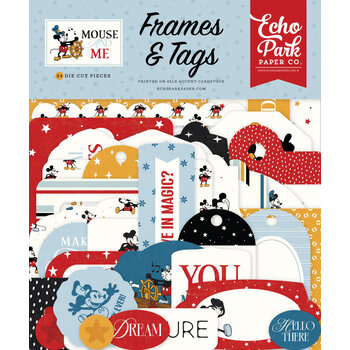 ECHO PARK PAPER ECHO PARK MOUSE AND ME FRAMES & TAGS EPHEMERA DIE-CUTS