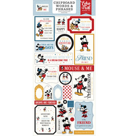 ECHO PARK PAPER ECHO PARK MOUSE AND ME 6x13 CHIPBOARD WORD & PHRASES