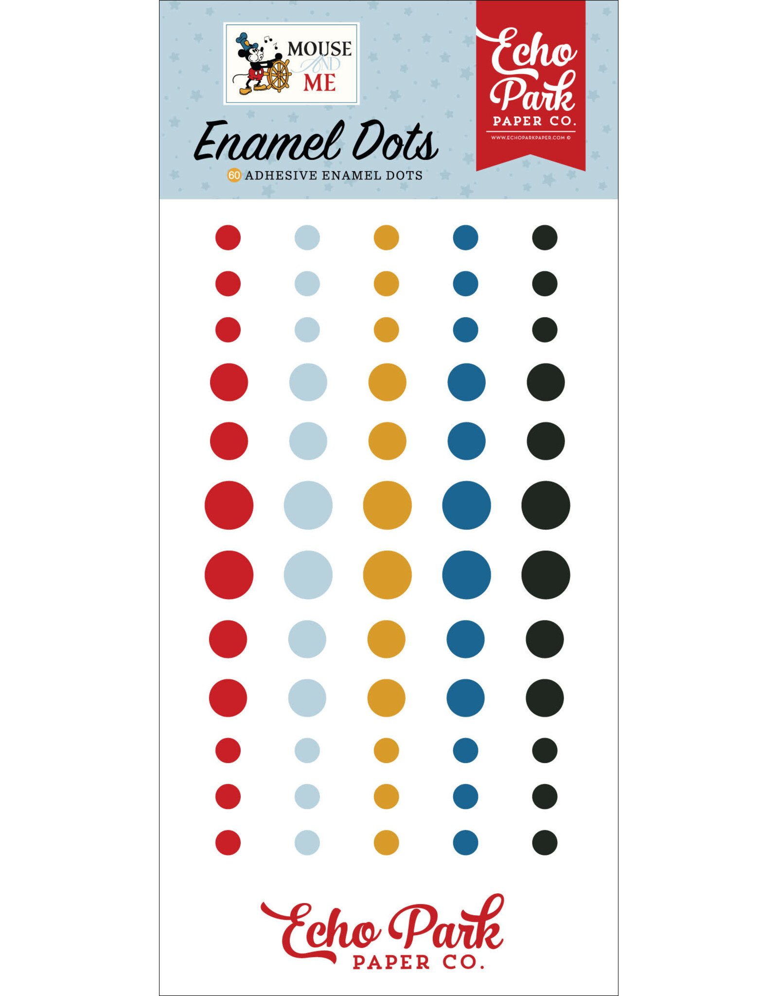 ECHO PARK PAPER ECHO PARK MOUSE AND ME ENAMEL DOTS