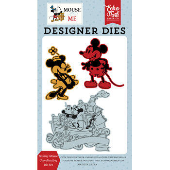 ECHO PARK PAPER ECHO PARK MOUSE AND ME SAILING MOUSE DIE SET