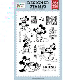 ECHO PARK PAPER ECHO PARK MOUSE AND ME CAPTAIN MOUSE CLEAR STAMP SET