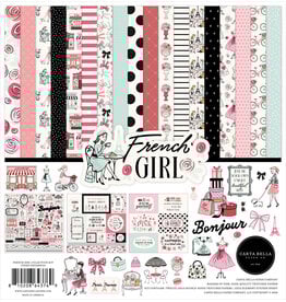 CARTA BELLA CARTA BELLA FRENCH GIRL 12x12 COLLECTION KIT
