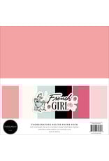 CARTA BELLA CARTA BELLA FRENCH GIRL 12x12 SOLIDS COLLECTION KIT