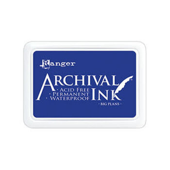 RANGER RANGER ARCHIVAL INK PAD BIG PLANS