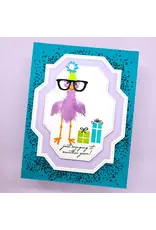 LDRS CREATIVE LDRS CREATIVE FUZZY WUZZIES BIRTHDAY SUIT STAMP & DIE SET