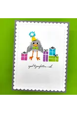 LDRS CREATIVE LDRS CREATIVE FUZZY WUZZIES BIRTHDAY SUIT STAMP & DIE SET