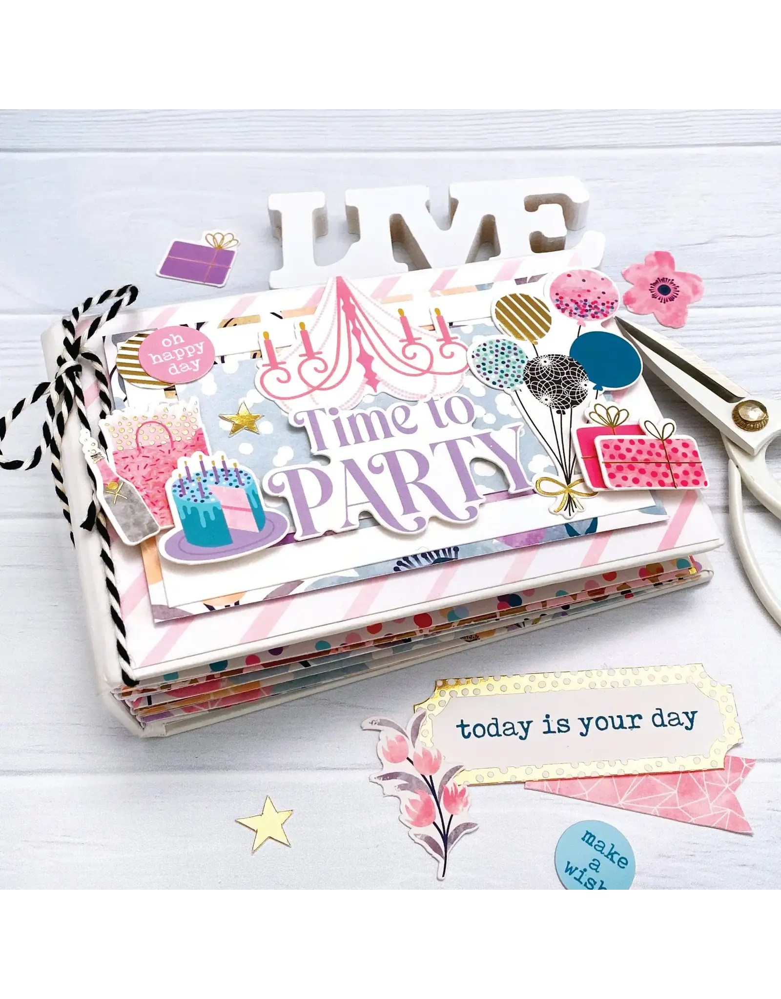 LDRS CREATIVE LDRS CREATIVE CELEBRATION RUB-ON TRANSFER SHEETS 2/PK