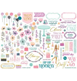 LDRS CREATIVE LDRS CREATIVE CELEBRATION EPHEMERA DIE-CUTS 117/PK