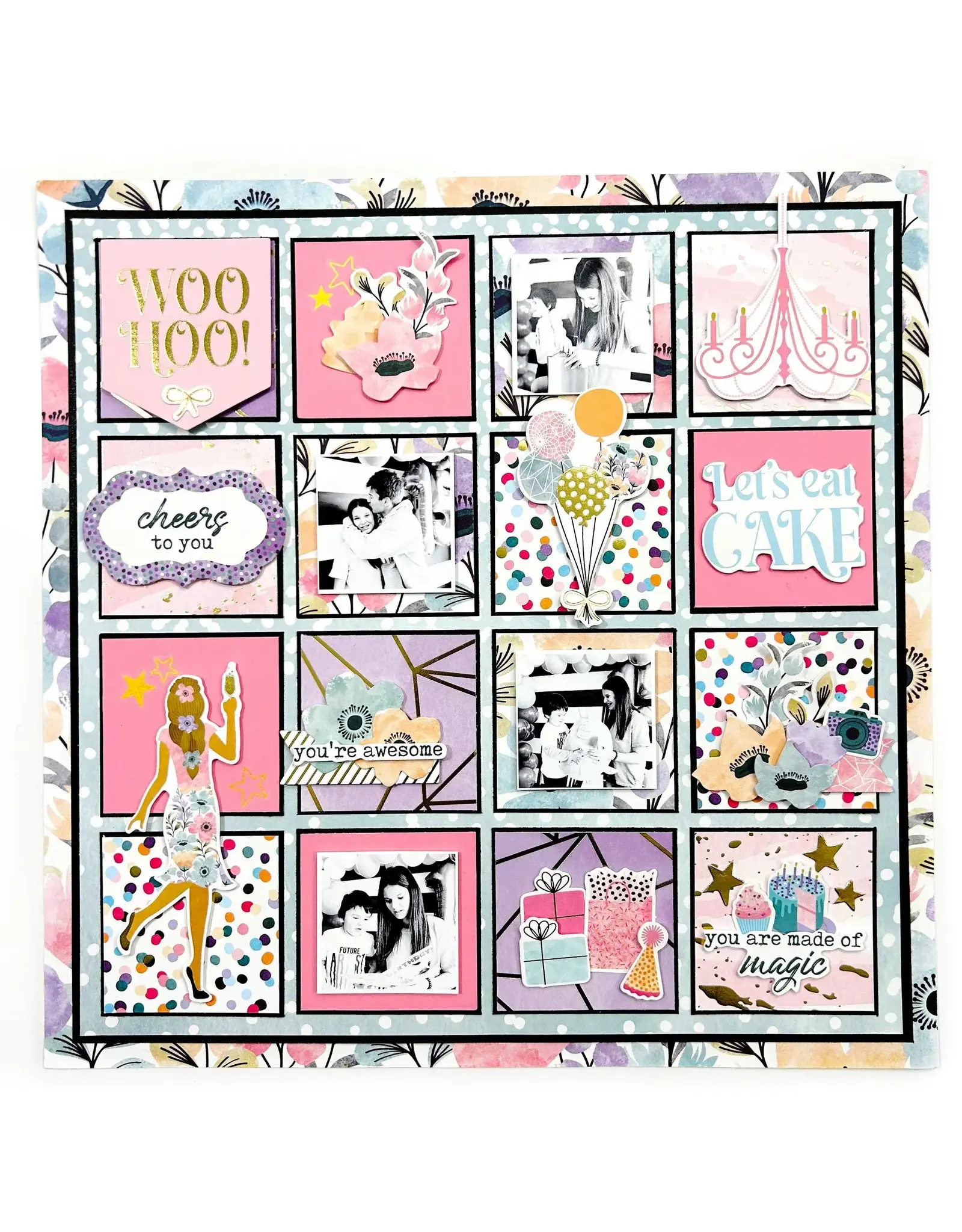 LDRS CREATIVE LDRS CREATIVE CELEBRATION EPHEMERA DIE-CUTS 117/PK