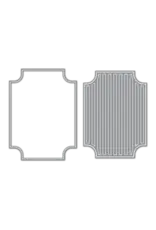 LDRS CREATIVE LDRS CREATIVE INVERTED CORNER RECTANGLE ECLIPSE DIE SET