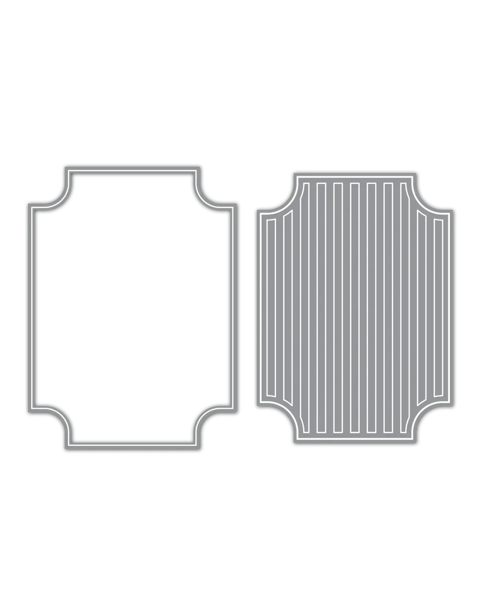 LDRS CREATIVE LDRS CREATIVE INVERTED CORNER RECTANGLE ECLIPSE DIE SET