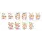 LDRS CREATIVE LDRS CREATIVE WATERCOLOR FLORAL AQUAINK TRANSFER SHEETS 10/PK