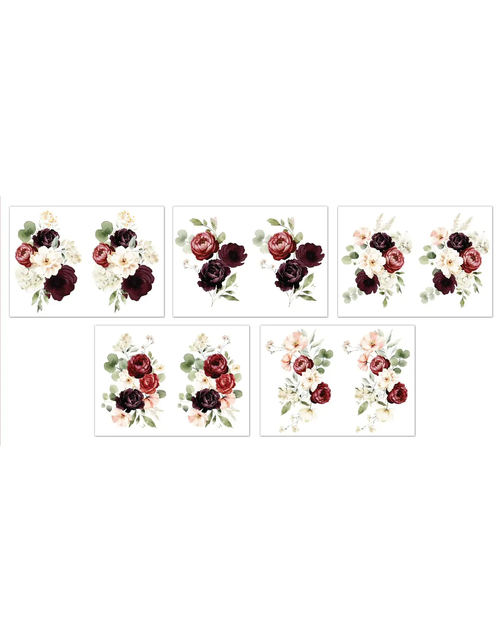 LDRS CREATIVE LDRS CREATIVE VALENTINA AQUAINK TRANSFER SHEETS 10/PK