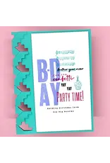 LDRS CREATIVE LDRS CREATIVE ABOUT BDAY COLLAGE CLEAR STAMP SET