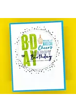LDRS CREATIVE LDRS CREATIVE ABOUT BDAY COLLAGE CLEAR STAMP SET
