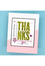 LDRS CREATIVE LDRS CREATIVE ABOUT THANKS COLLAGE CLEAR STAMP SET