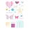 LDRS CREATIVE LDRS CREATIVE ALINED GEOS CLEAR STAMP SET