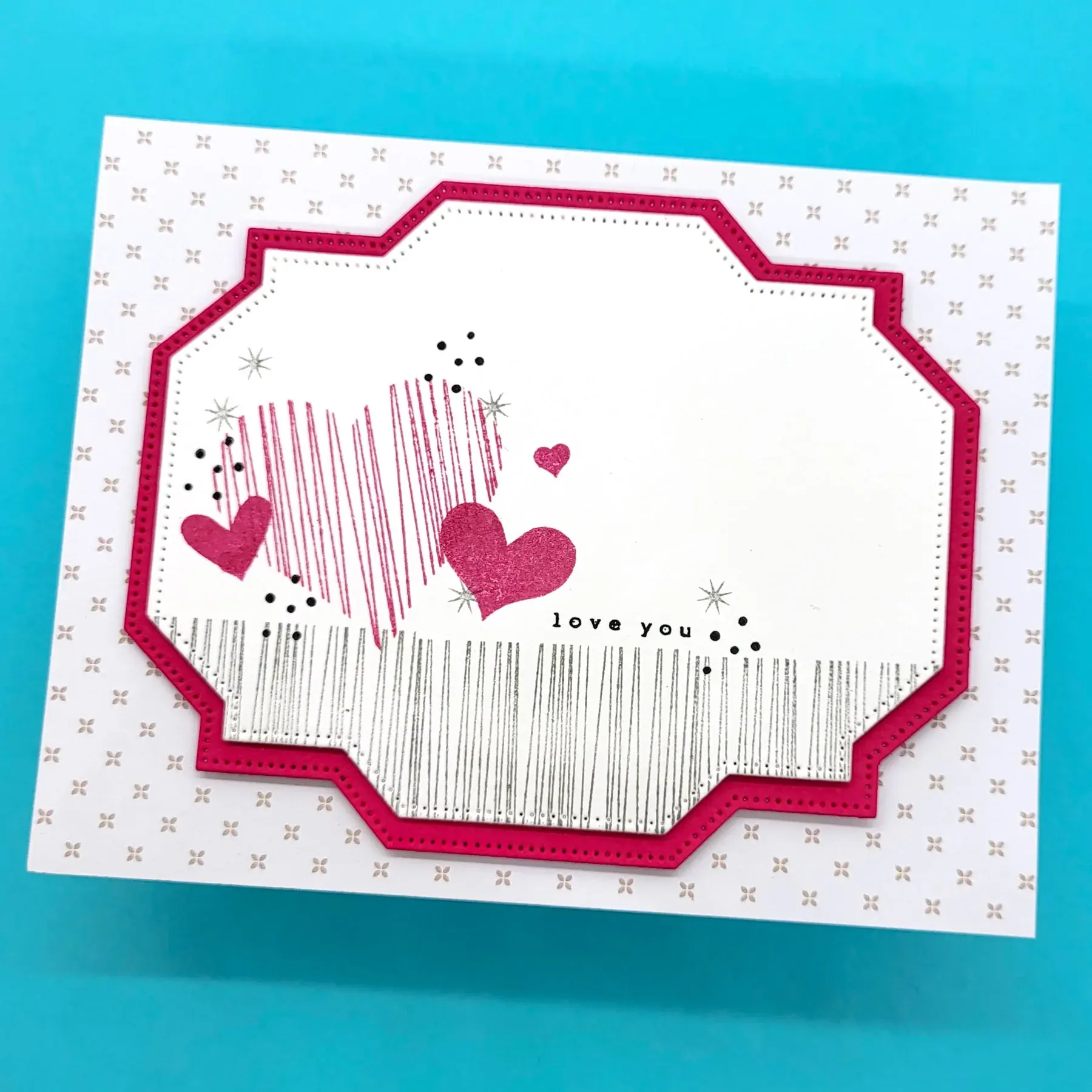 LDRS CREATIVE LDRS CREATIVE ALINED GEOS CLEAR STAMP SET