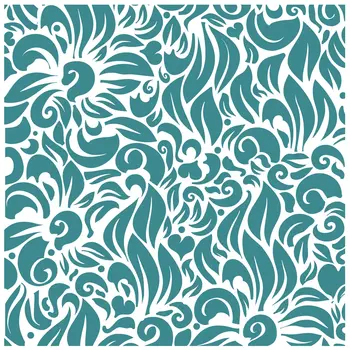 LDRS CREATIVE LDRS CREATIVE FLORAL REVERSE BACKGROUND 6x6 CLEAR STAMP