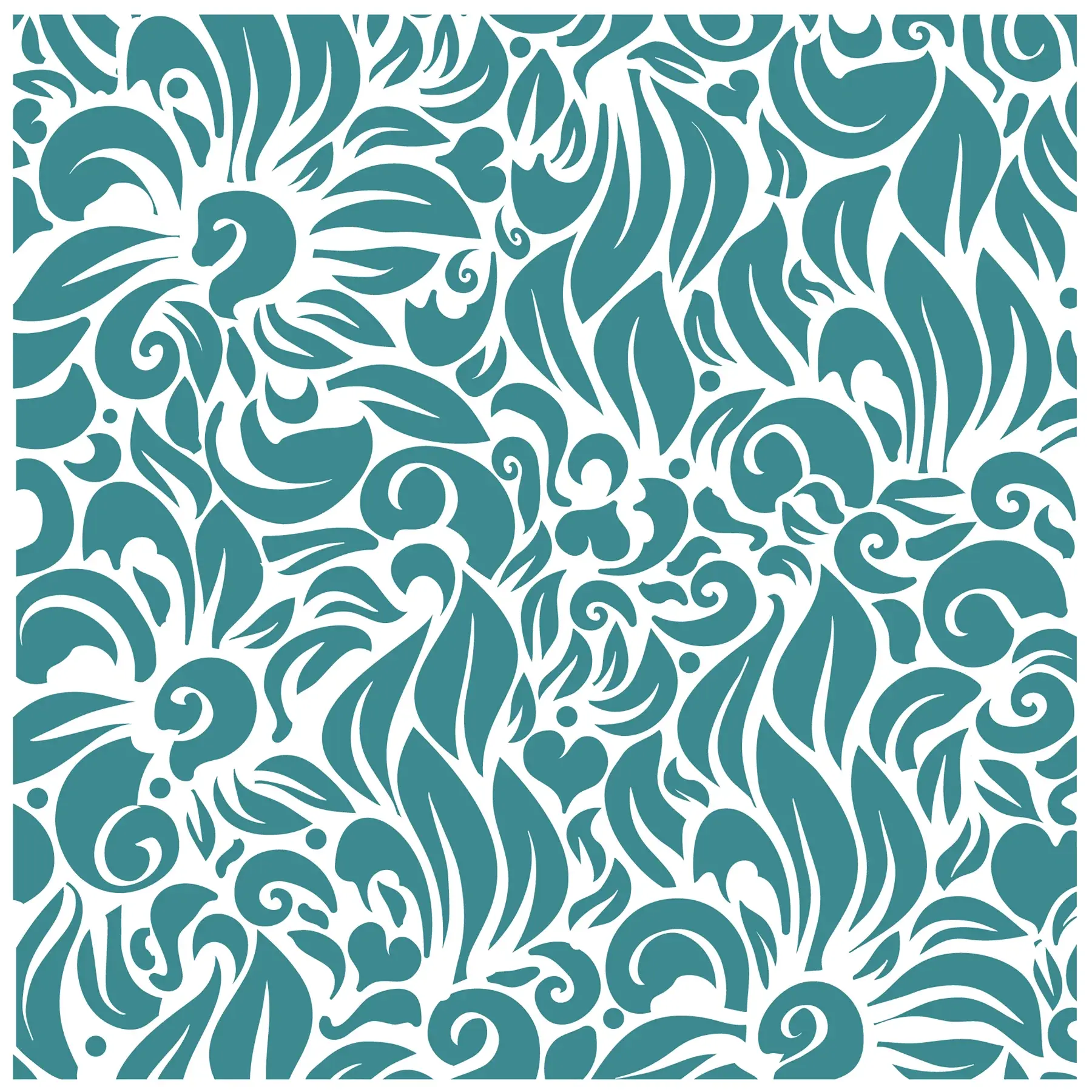 LDRS CREATIVE LDRS CREATIVE FLORAL REVERSE BACKGROUND 6x6 CLEAR STAMP