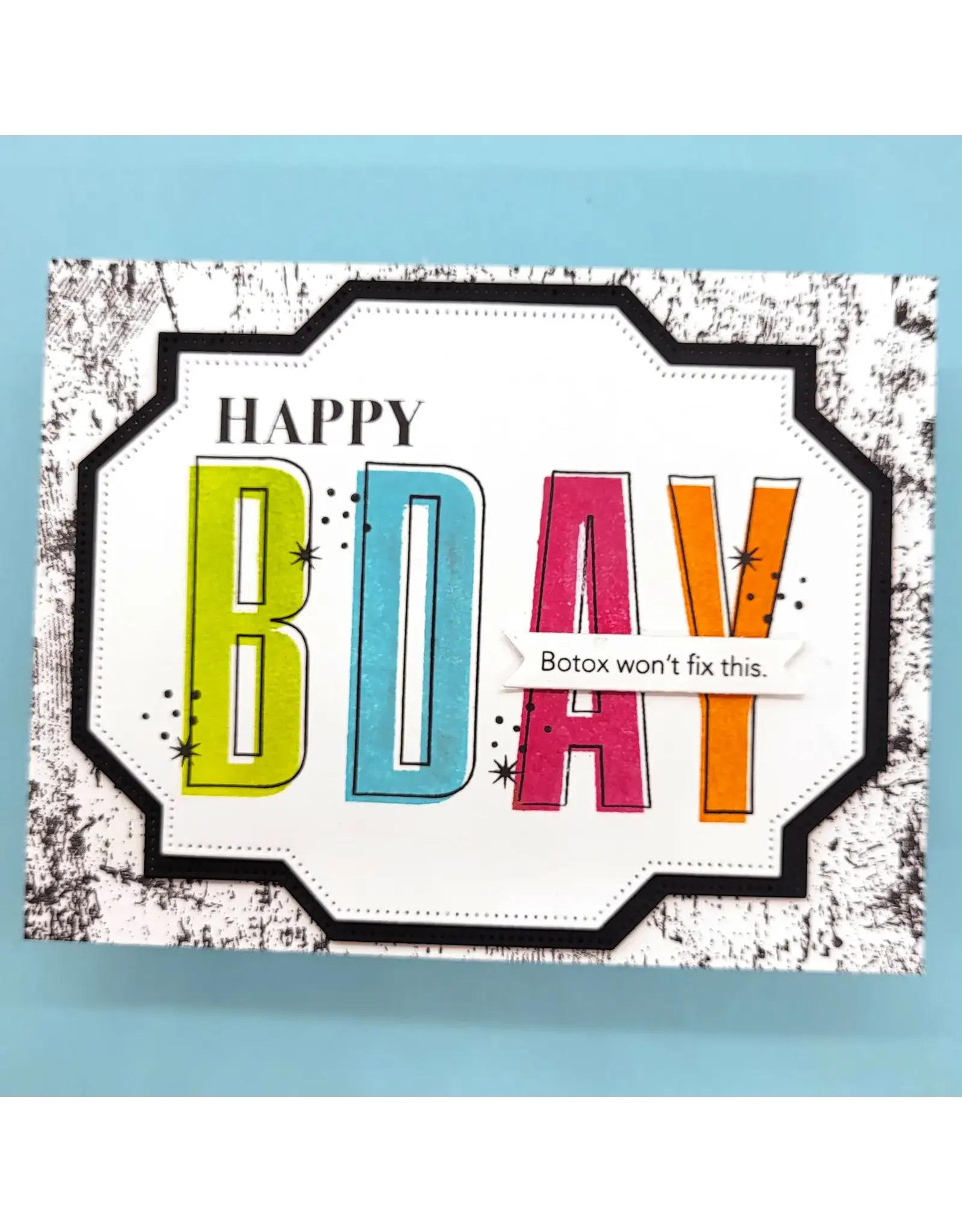LDRS CREATIVE LDRS CREATIVE SNARKY BIRTHDAY II STACK CLEAR STAMP