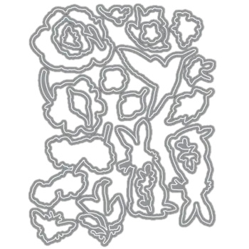 LDRS CREATIVE LDRS CREATIVE FLORAL MUSE COORDINATING DIE SET