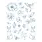 LDRS CREATIVE LDRS CREATIVE FLORAL MUSE 5x7 CLEAR STAMP SET