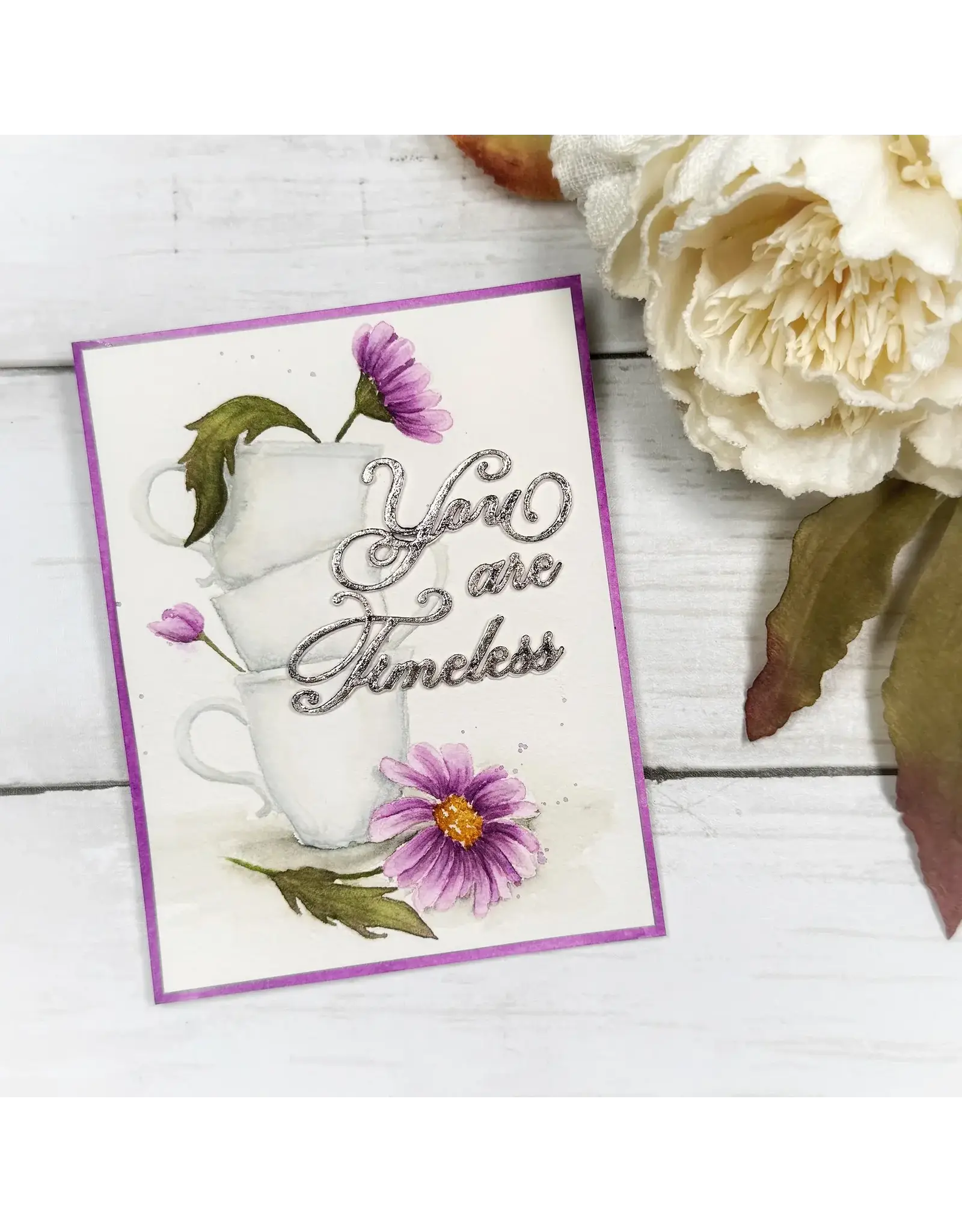 LDRS CREATIVE LDRS CREATIVE FRESH CUT DAISIES 4x6 CLEAR STAMP SET