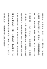 LDRS CREATIVE LDRS CREATIVE SPECIAL OCCASIONS VERTICAL SENTIMENTS CLEAR STAMP SET