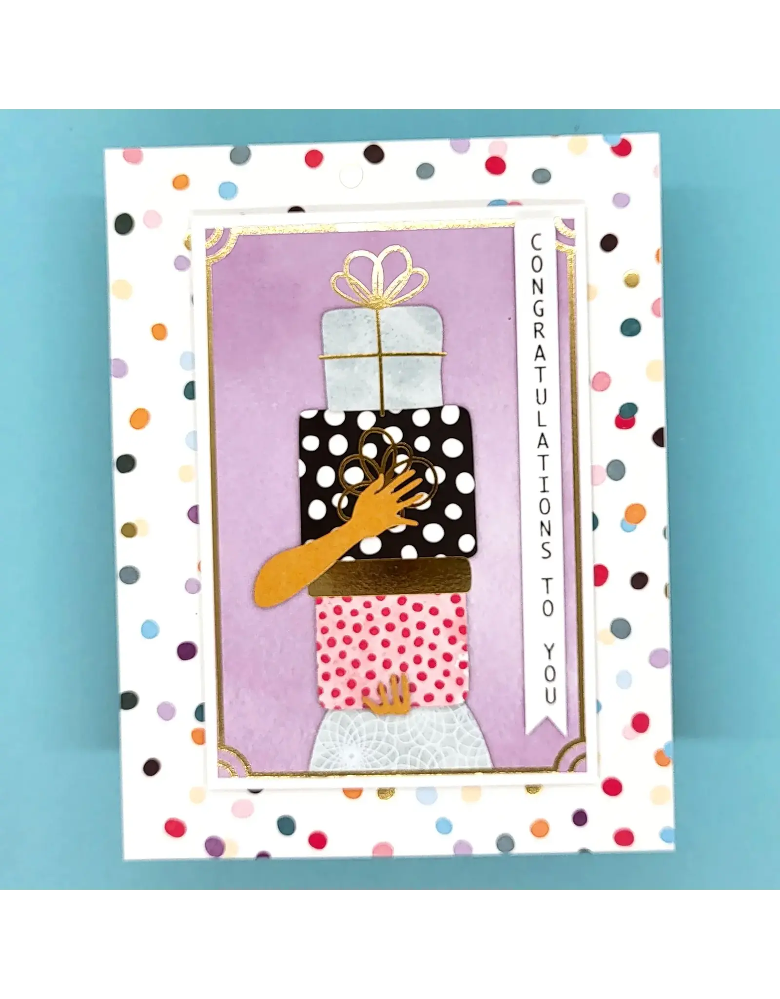 LDRS CREATIVE LDRS CREATIVE SPECIAL OCCASIONS VERTICAL SENTIMENTS CLEAR STAMP SET