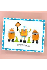 LDRS CREATIVE LDRS CREATIVE FUZZY WUZZIES UNDER CONSTRUCTION ADD-ON STAMP & DIE SET