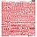BELLA BLVD BELLA BESTIES MCINTOSH LETTER SCRAMBLE 12x12 ALPHA CARDSTOCK STICKERS