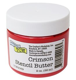 CRAFTERS WORKSHOP THE CRAFTERS WORKSHOP CRIMSON STENCIL BUTTER 2oz