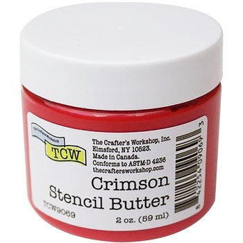 CRAFTERS WORKSHOP THE CRAFTERS WORKSHOP CRIMSON STENCIL BUTTER 2oz