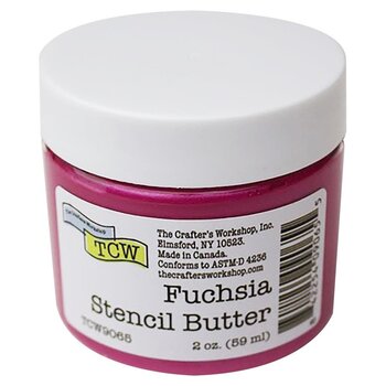 CRAFTERS WORKSHOP THE CRAFTERS WORKSHOP FUCHSIA STENCIL BUTTER 2oz