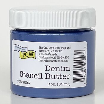 CRAFTERS WORKSHOP THE CRAFTER'S WORKSHOP DENIM STENCIL BUTTER 2oz