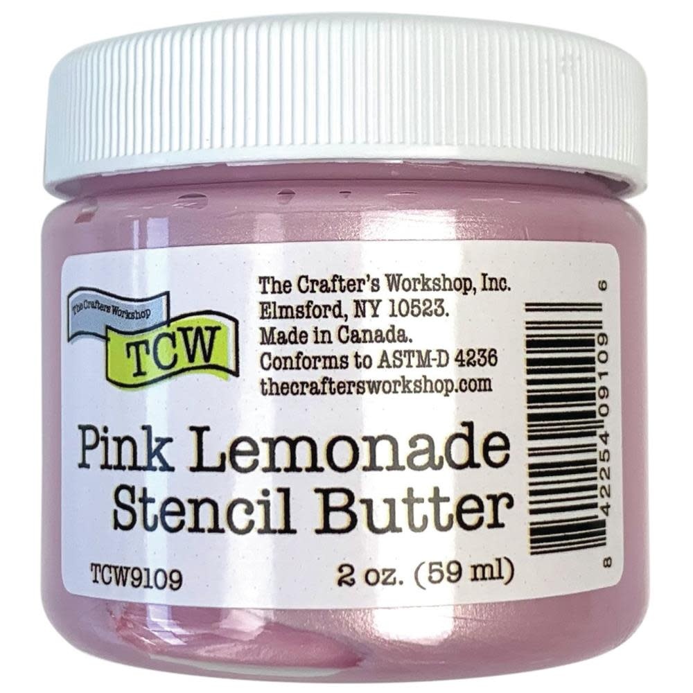 CRAFTERS WORKSHOP THE CRAFTER'S WORKSHOP PINK LEMONADE STENCIL BUTTER 2oz