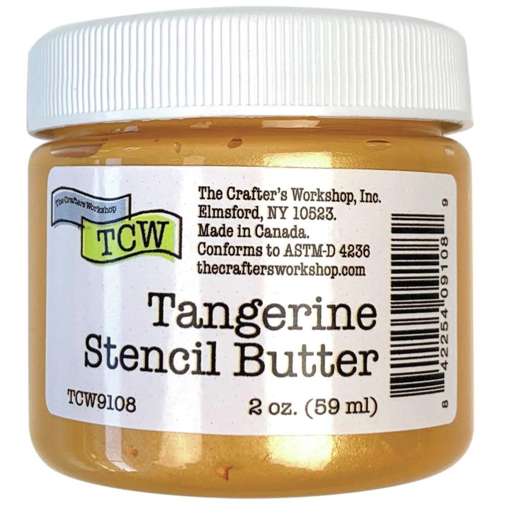 CRAFTERS WORKSHOP THE CRAFTER'S WORKSHOP TANGERINE STENCIL BUTTER 2oz