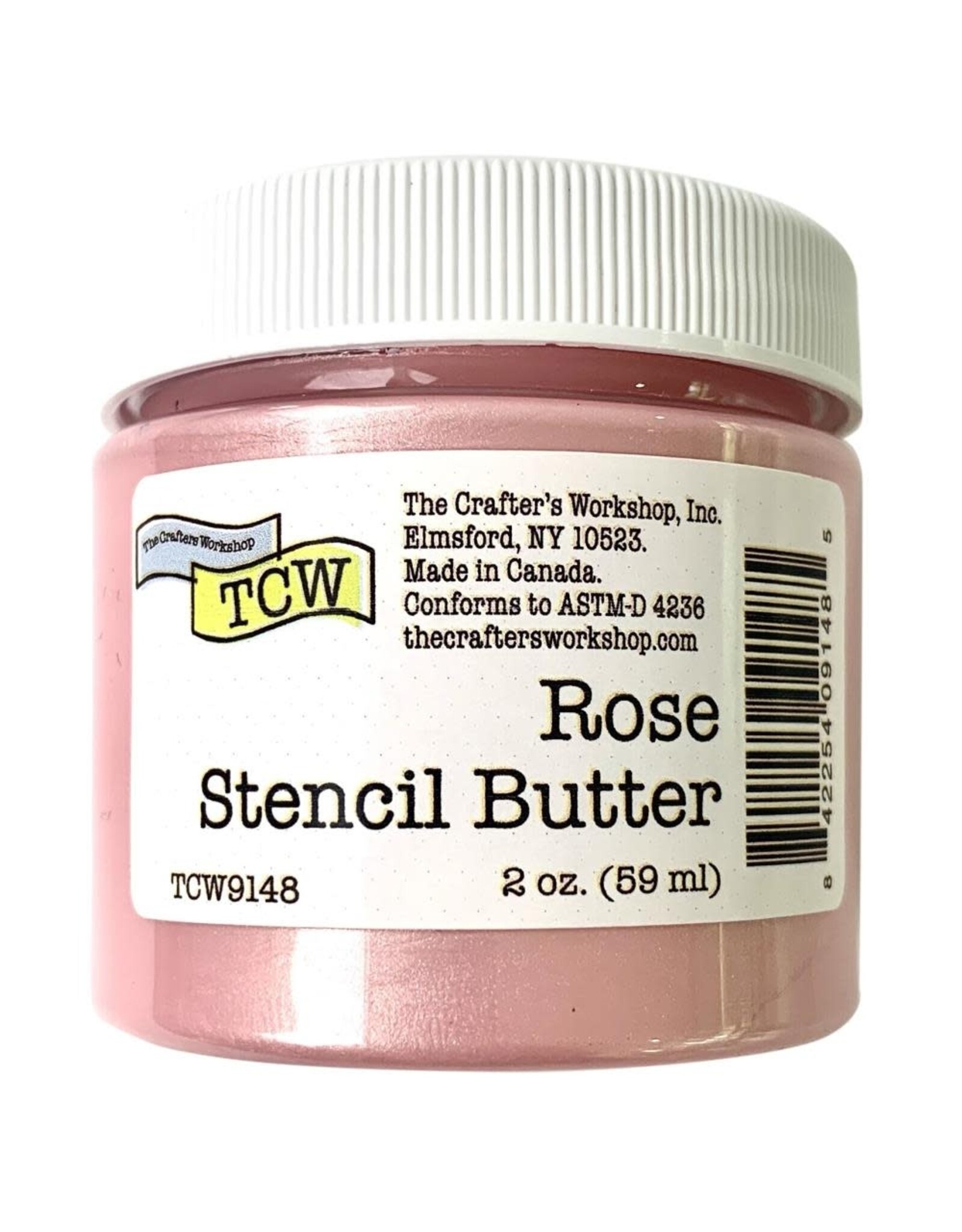 CRAFTERS WORKSHOP THE CRAFTER'S WORKSHOP ROSE STENCIL BUTTER 2oz
