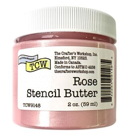 CRAFTERS WORKSHOP THE CRAFTER'S WORKSHOP ROSE STENCIL BUTTER 2oz