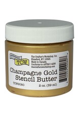 CRAFTERS WORKSHOP THE CRAFTERS WORKSHOP CHAMPAGNE GOLD STENCIL BUTTER 2oz