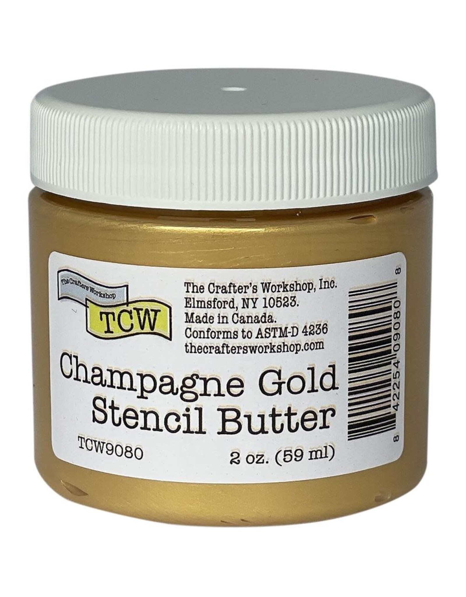 CRAFTERS WORKSHOP THE CRAFTERS WORKSHOP CHAMPAGNE GOLD STENCIL BUTTER 2oz