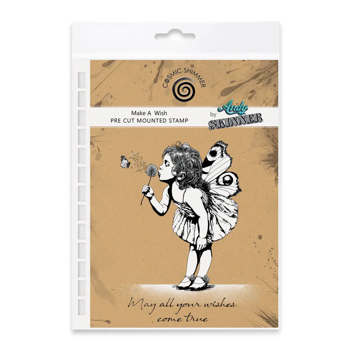 COSMIC SHIMMER COSMIC SHIMMER ANDY SKINNER MAKE A WISH CLING STAMP