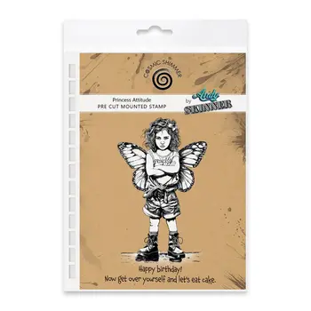 COSMIC SHIMMER COSMIC SHIMMER ANDY SKINNER PRINCESS ATTITUDE CLING STAMP