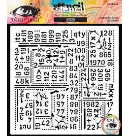 VISIBLE IMAGE VISIBLE IMAGE LEDGER 6x6 STENCIL