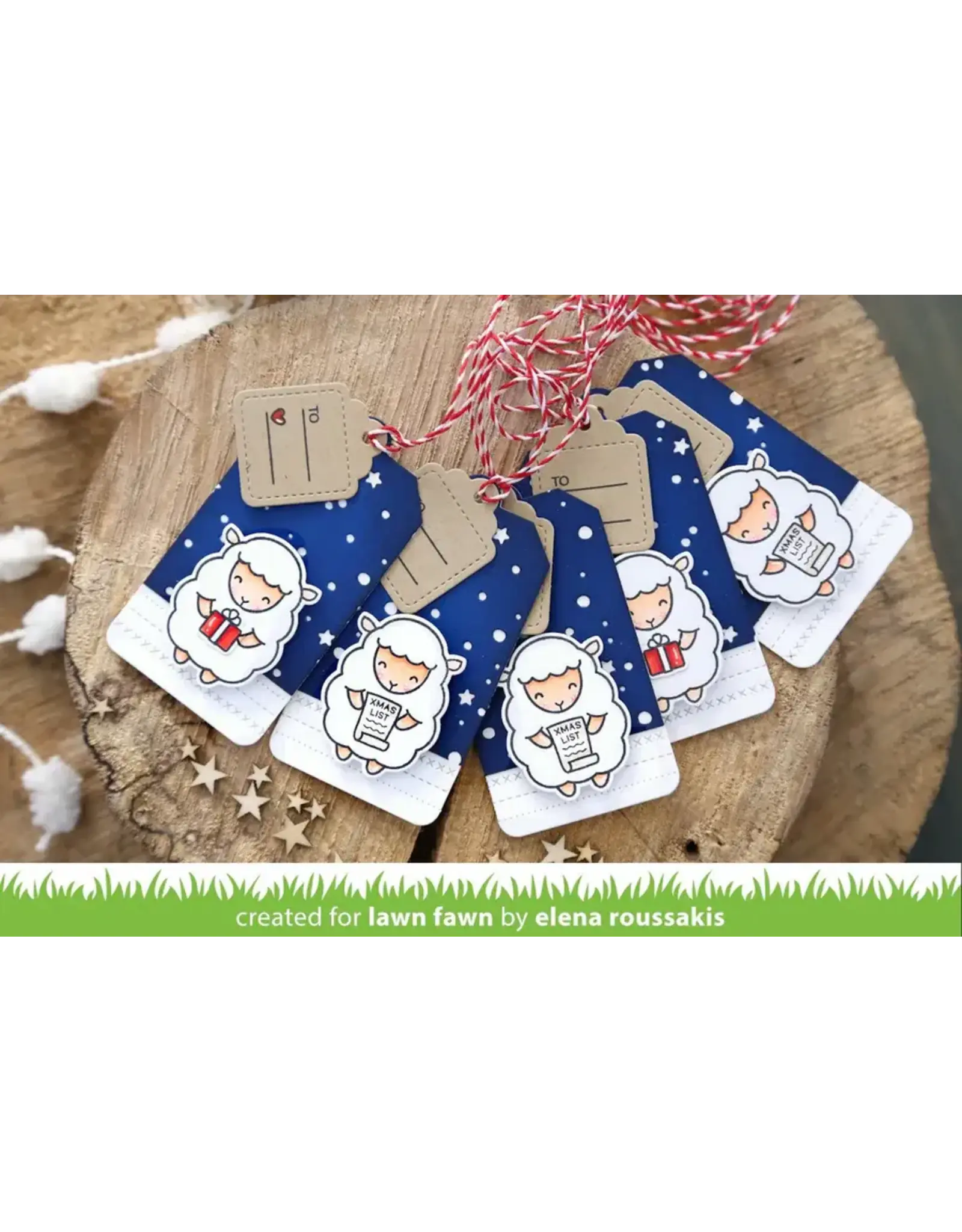 LAWN FAWN LAWN FAWN TINY TAGS DIE SET